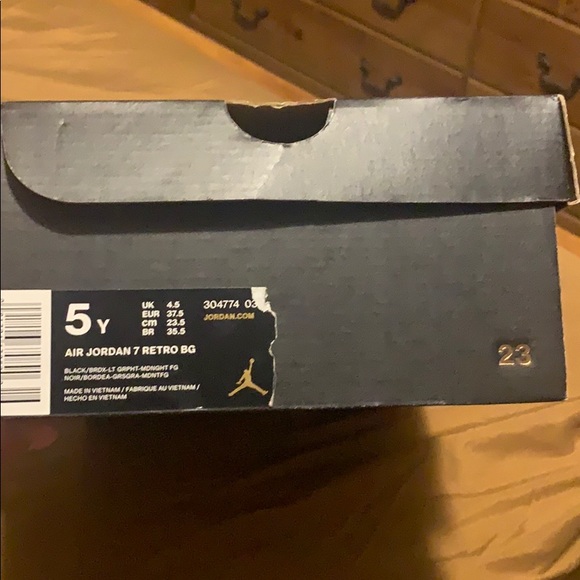 Air Jordan’s 7 retro BG - Picture 3 of 3